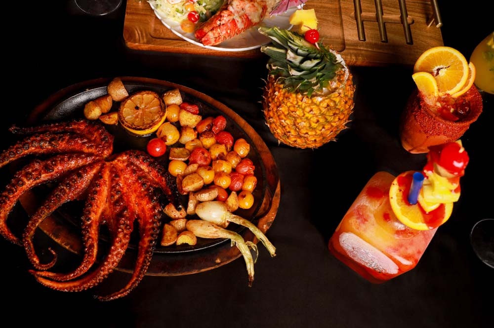 Pulpo & Margarita Tropical